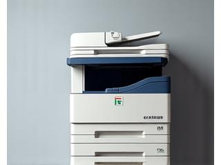 A slightly used but functional office printer